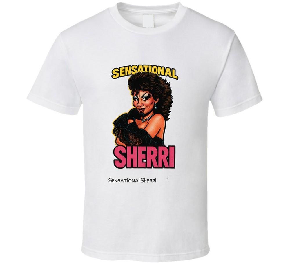 Sensational Sherri Retro Wrestling Caricature T Shirt Unisex T-Shirt S