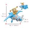 Pokemon Plush Toy Mega Charizard X Y Rayquaza Latias Latios Lapras Alolan Vulpix Ninetales Dragonair Garchomp Anime Plush Doll