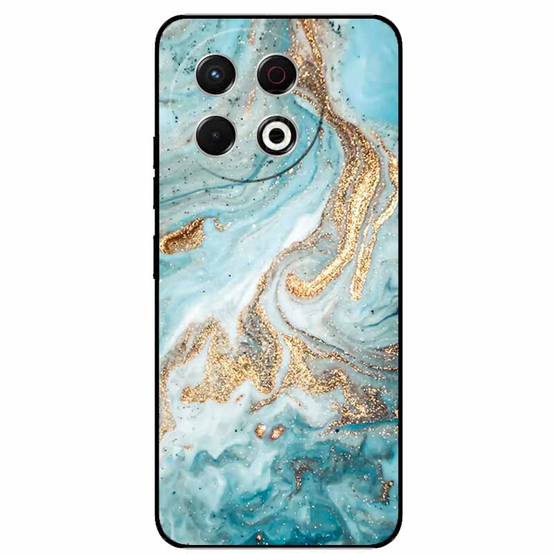 For Tecno Spark 30 Pro Case Marble Painted Silicone Back Cover Cases For KL7 Spark 30 Pro Soft Black Phone Funda Spark 30 Pro 4G