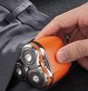 Men's Rechargeable Mini Three-Blade Electric Razor - Portable Magnetic Suction Beard Trimmer