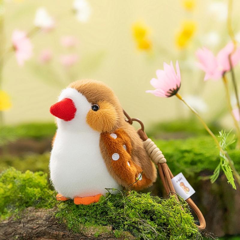 Uccello Cartone Animato Pappagallo Bambola Pinguino Uccello Peluche Giocattolo Ciondolo Carino Bambola Imbottita Oggetti di Scena Borsa Portachiavi Bambini Giocattolo Natale Compleanno