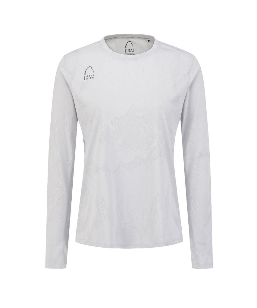 SIERRA DESIGNS W) Airpeak Long Sleeve Light Grey