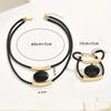Fashion  Jewelry Set Necklace Bracelet for Women Ladies Vintage Necklace Bracelet Set Elegant Women