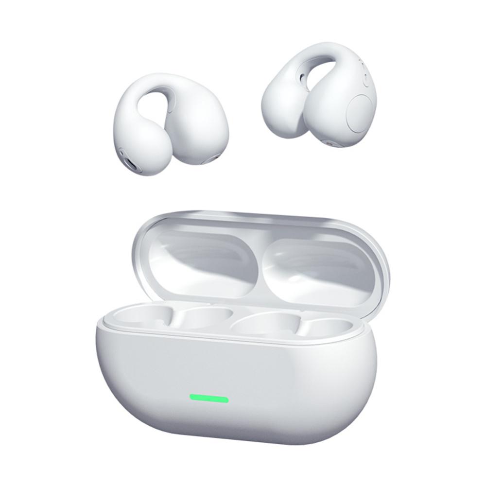 T75 Ear-Clip Bluetooth sluchátka Bone Conduction Sluchátka Bezdrátová sluchátka 3D Surround Stereo Bass Sportovní Headset s mikrofonem