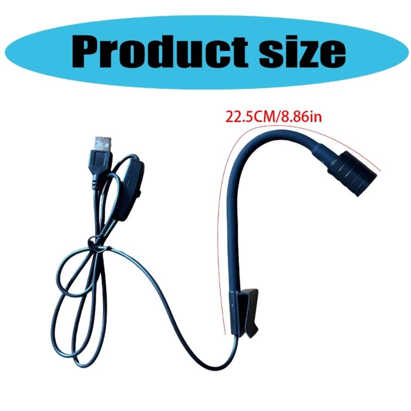 Regulable Brightness Light Lighting Aquariums LED Light Fishes Tanks Clip Light for Saltwater Fish Tanks