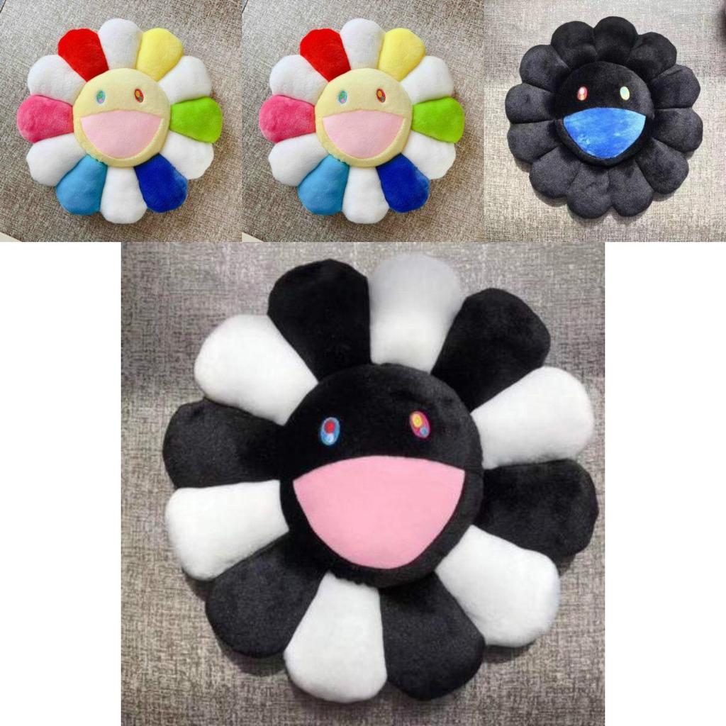 Soft And Comfortable 40cm Takashi Murakami Rainbow Flower Pillow Plush Toy