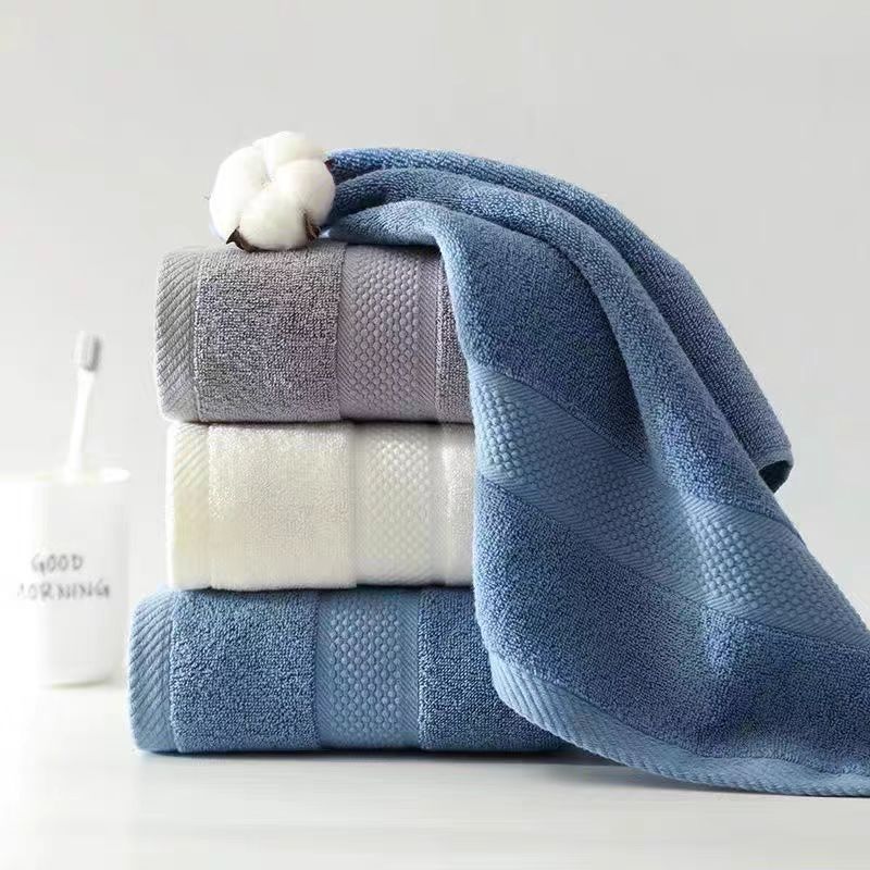 109G Pure Cotton Pearl Dot Towel, Soft And Skin-Friendly, Suitable For Both Men And Women For Face Washing And Bathing, Large Ba