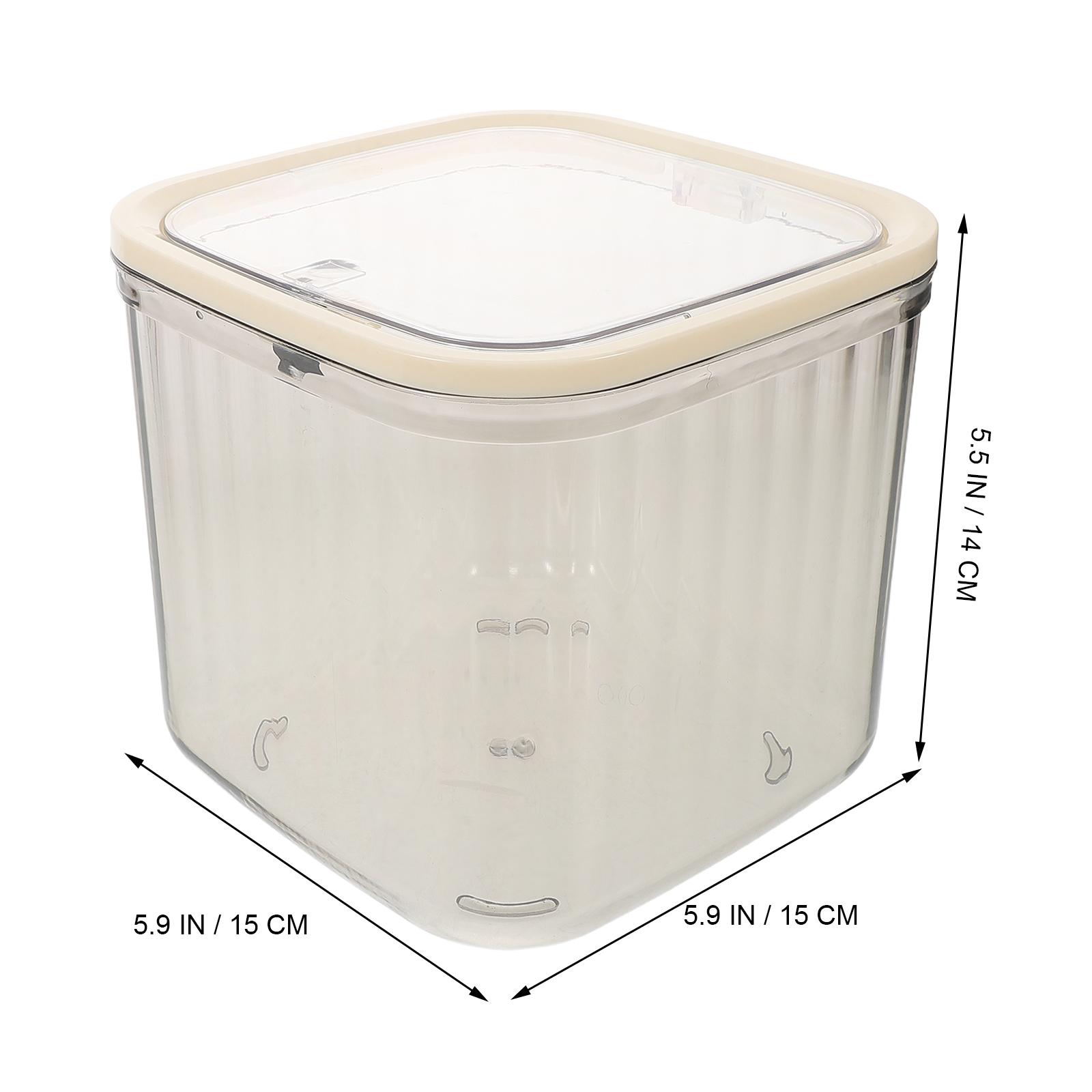 

Mini Desktop Trash Can Clear Plastic Small Wastebasket With Lid For Office Kitchen Vanity Tabletop Use Compact Garbage Bin