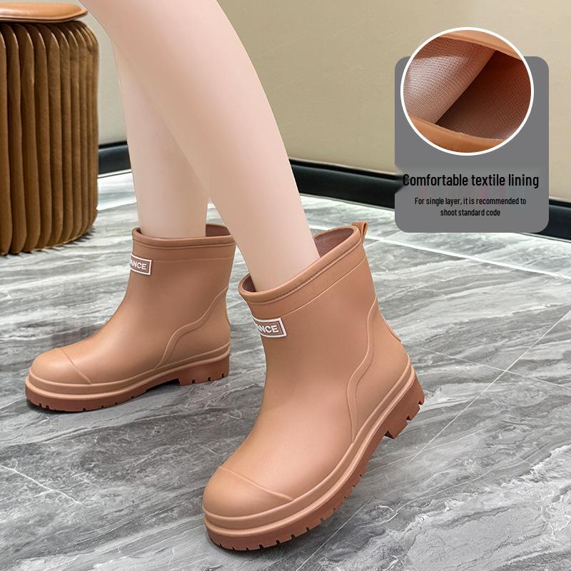 Trendige wasserdichte Damen-Reitstiefel - Rutschfest, atmungsaktives Naturkautschuk für den Ganzjahreseinsatz