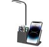 New Multifunctional Modern Smart Usb Wireless Charging Desk Lamp Portable Adjustable Foldable Office Table Reading Led Table