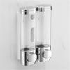 Wall Mounted Liquid Soap Dispenser Hand Washing Dispenser Family Hotel Bathroom Shower Gel Shampoo Container Golden Silver