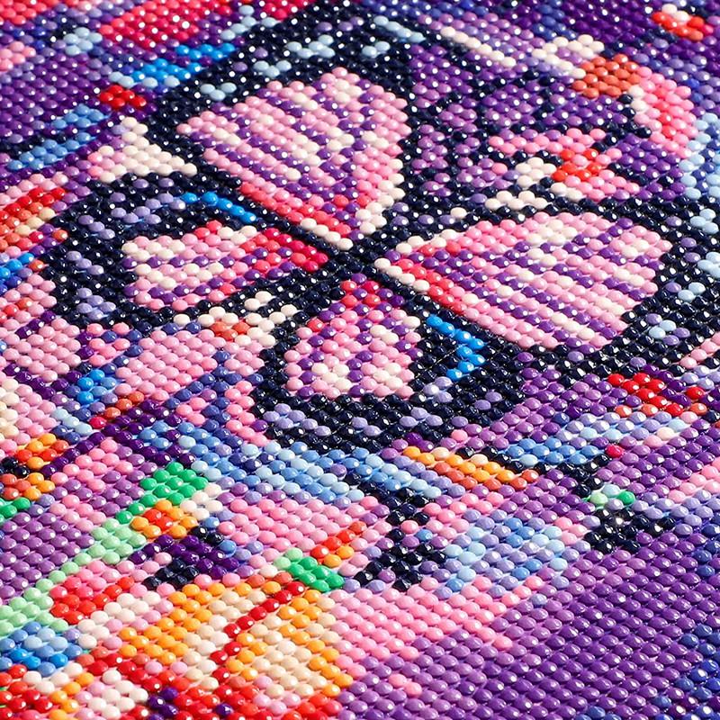 

Картина алмазной мозаикой «Бабочка из перьев феникса» - Мягкий декор для гостиной