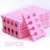 Pack of 50 Nail Art Tools Finger Splitter Set Nail Polish Finger Toe Sponge Finger Toe Splitter Cotton Isolator