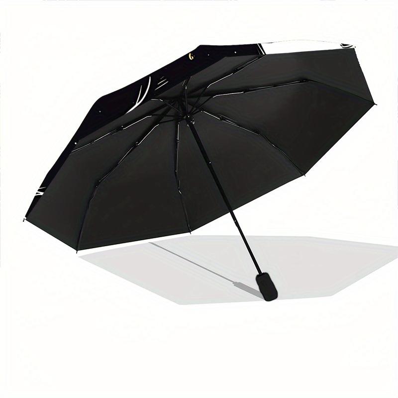 1pc Halloween Cat Automatic Open/Close Umbrella, Ideal Fan Gift for Birthday, Christmas, Outdoor Essentials, Trendy Fashion Yy250828012