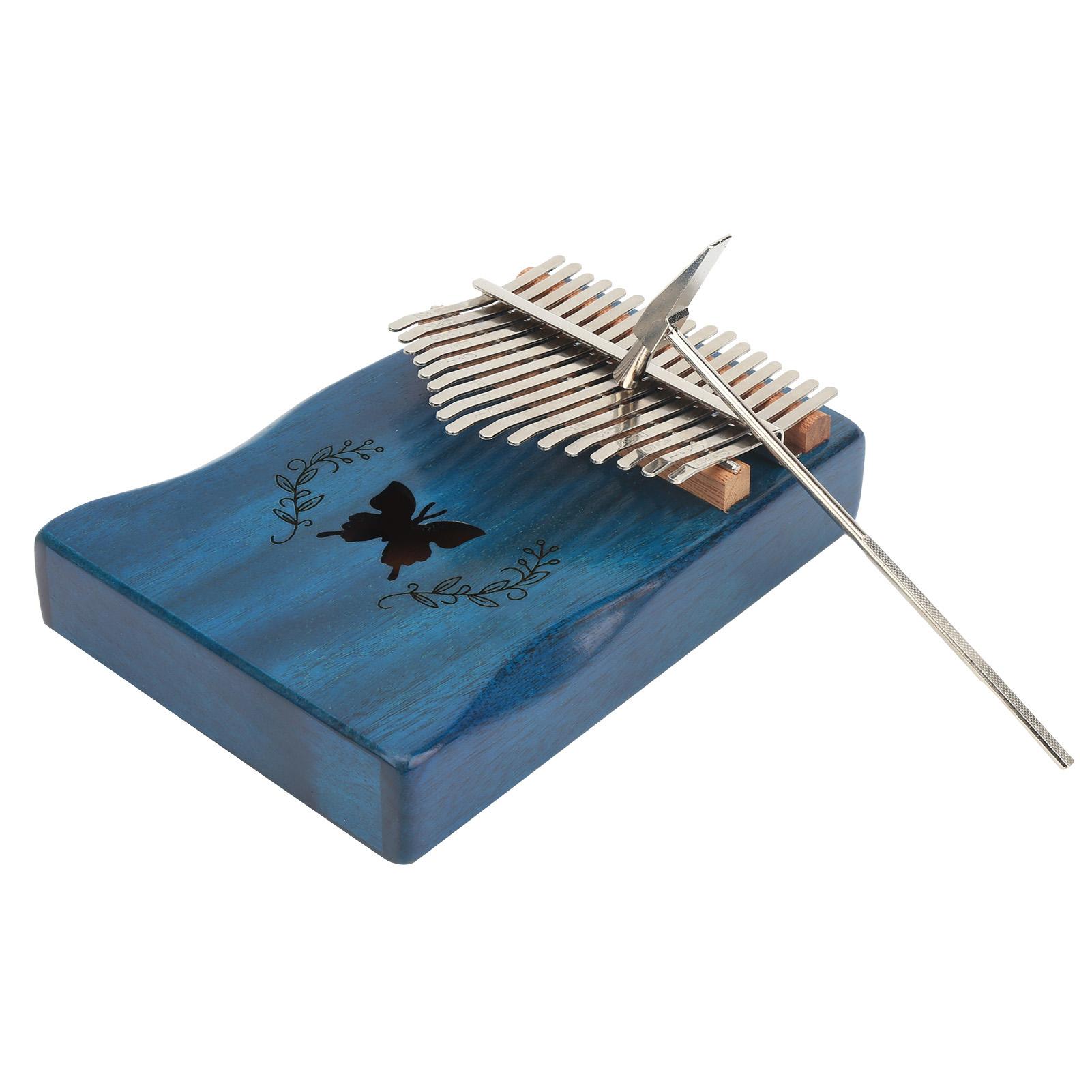 17 Key Kalimba Thumb Piano Portable Musical Instrument Toy Birthday Gift Supplies