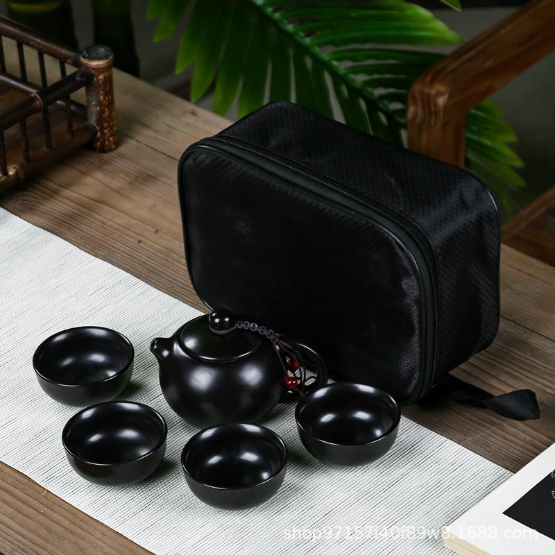 Travel Tea Set, Household Portable Set, Outdoor Souvenir, Chinese New Year Gift