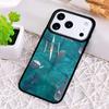 Cute Ocean Whale Fish Phone Case for iPhone 17 Air 16 15 11 12 14 13 Pro Max Shockproof Cover