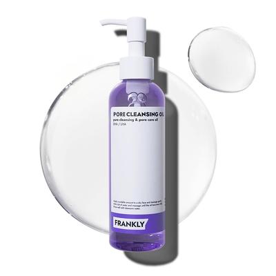 FRANKLY Óleo de Limpeza Profunda 200 ml - óleo esfoliante para remover maquiagem