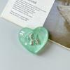 Rhinestone Puppy Solid Color Love Glitter Mobile Phone Airbag Holder Wind Magnetic Paste Ring