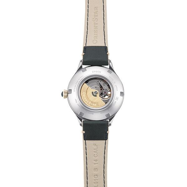 Orient Women's RK-ND0011N (Women's Leather Classic Semi-Skeleton) Round Watch Analog
