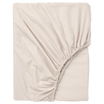 Fitted Sheet Beige, DVALA Fitted Sheet Beige (80 X 200 Cm),