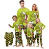 Christmas Print Cute Family Set Pajamas, Home Clothes, Family Set Long Sleeve Top Pants Set