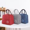 Tragbare Lunchtasche Wasserdicht Isoliert Canvas Kühlertasche Thermisch Lebensmittel Picknick Lunchtaschen für Kinder Schultasche lonchera