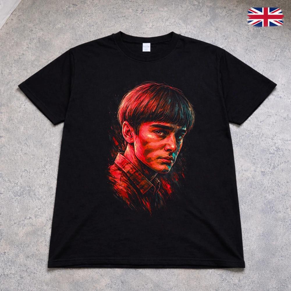 Stranger Things Retro Portrait T Shirt Netflix TV Show Graphic Tee Adults Kids 2XL