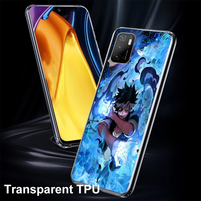 My Hero Dabi Bnha Case Phone Cover for Xiaomi Redmi Note 10 9 9S 8 8T 7 5 Pro Mi 12T 11T 10T 9T 12 11 Lite A3 A2 Trend Fundas Mi