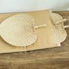 Traditional Handmade Woven Summer Fan, Banana Leaf Fan, Senior's Fan, Handmade Fan for Summer, Children's Fan