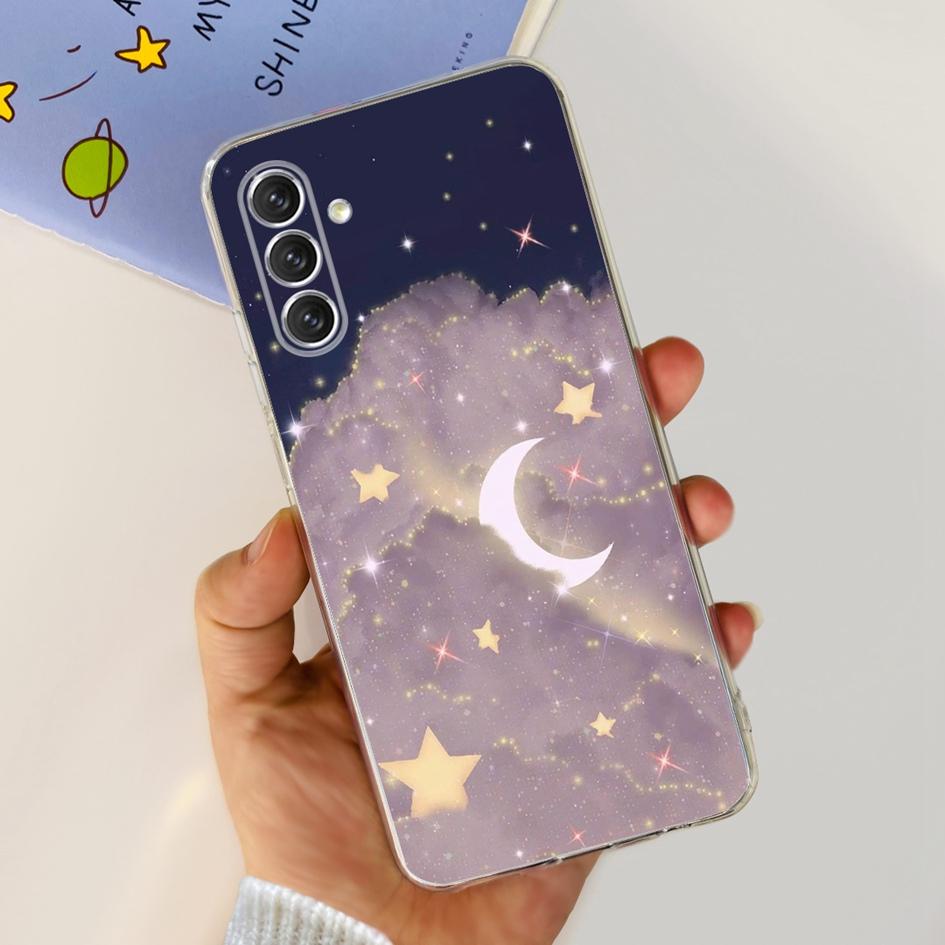 For Samsung A04s Case A047 SM-A047F Stylish Flower Printed Funda Soft Cases For Samsung Galaxy A04s A13 5G SM-A136B Bumper A 04s