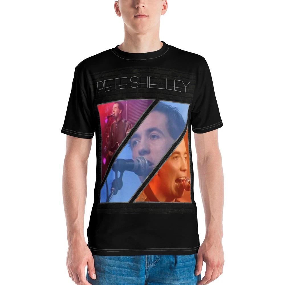Pete Shelley Buzzcocks All-Over Print Men s Crew Neck T-Shirt S