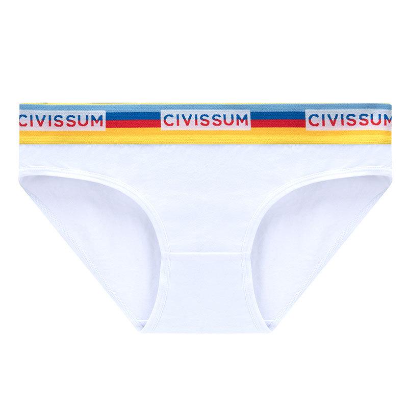 Low-Rise Sexy Exposed Waistband Pure Cotton Panties - Women's Comfortable Briefs