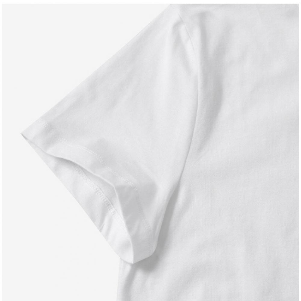 Apesse Cohbo M26404 Tag Bílá Černá Položka Položka Standardní Velká Běžná Krátký Rukáv Tričko