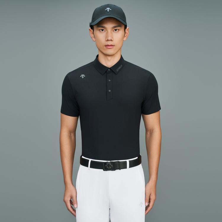 DESCENTE Short Sleeved Polo Shirt Men's G433MPTS89-2