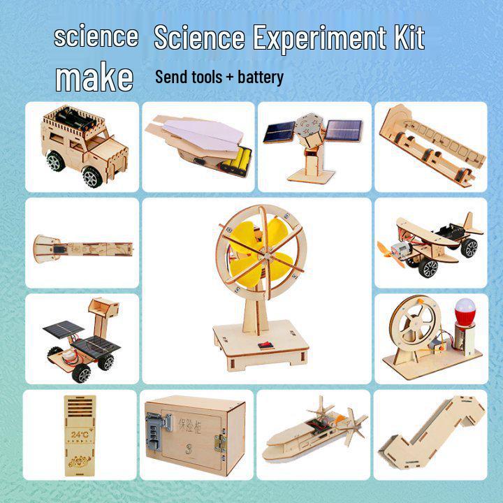 DIY Science Experiment Kit for Primary Students - Educational Puzzle Set