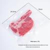 Korean BBQ Display: Lamb Chop, Tomahawk Steak, Beef Patty, Luncheon Meat, Raw Pork Model