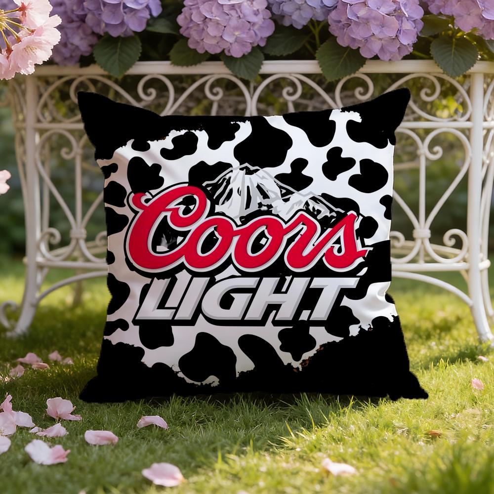 Classic C-Coors Cushion Cover Home & Car Dual-Scene Pillow Cover: Reversible for Premium Comfort