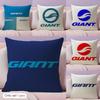 GGiant Bicycle Cushion Cover Natural Linen Organic Fabric DoubleSided Printing Couch Pillow Covers Home Decor
