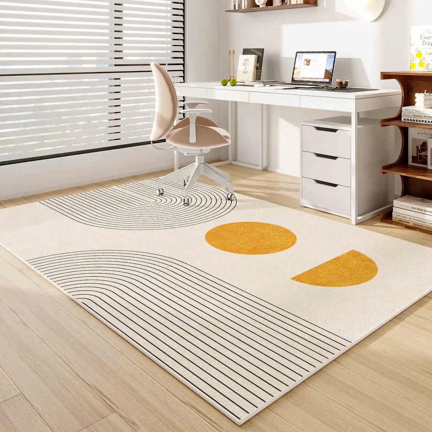 

Современные ковры для гостиной имеют высококлассную текстуру. Диваны, журнальные столики, напольные коврики и украшения для дома 60*90cm