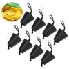 8PcsCelsiusSet Kayak Scupper Plug Silicone Drain Hole Bung Stopper with Lanyard for Canoe