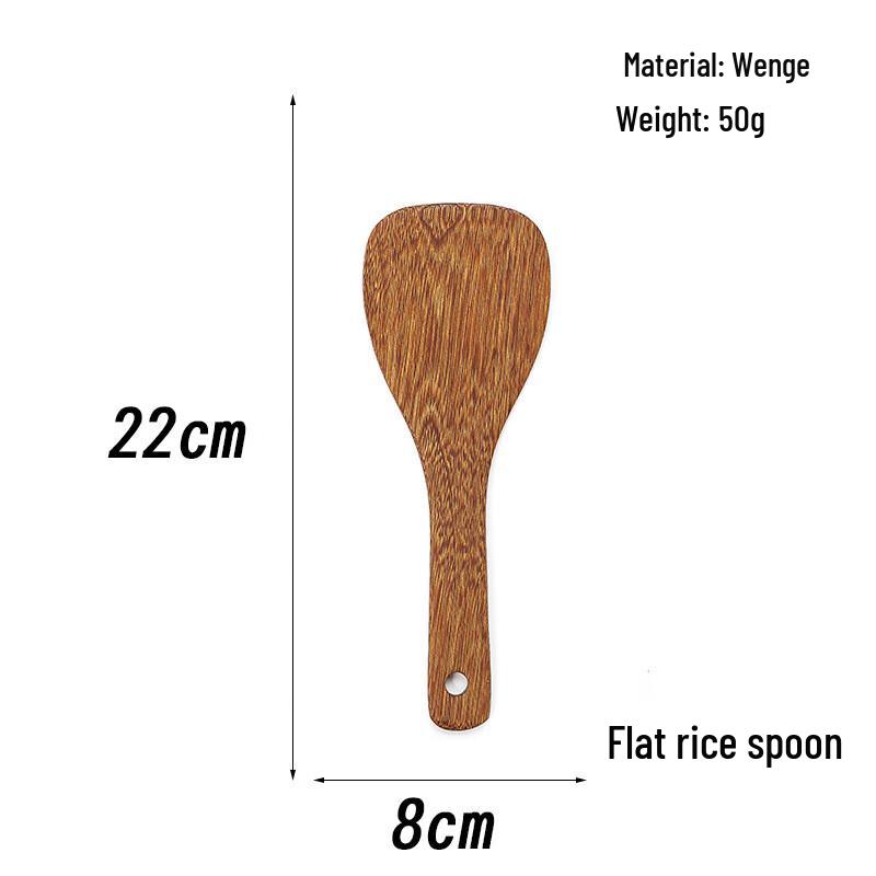 

Wenge Wood Rice Scoops and Soup Spoons
