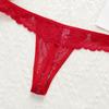 Underwear lace pure desire style fashion new thong women's sexy pure cotton crotch breathable quick-drying seamless underwear