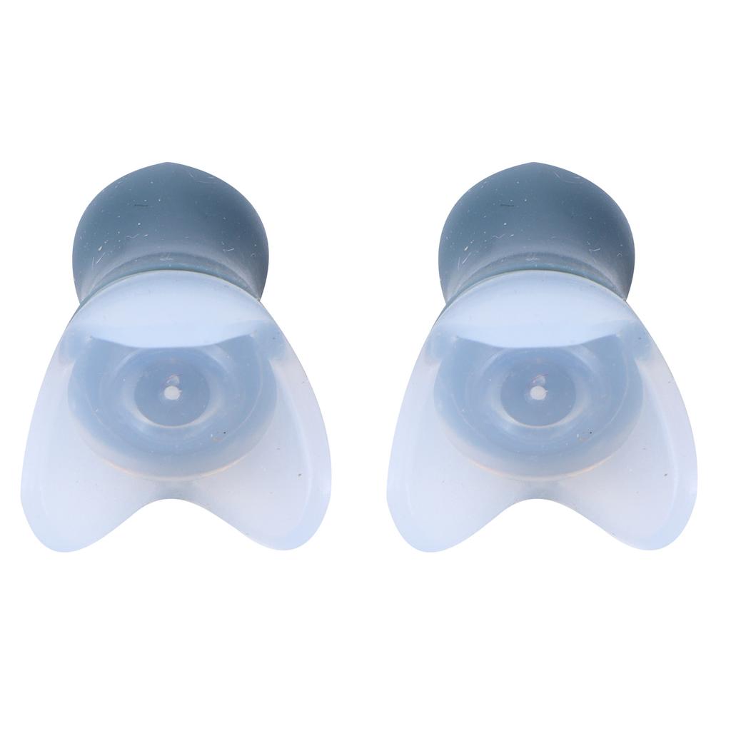 Swimming Waterproof Earplugs Flying Noise Reduction Silicone Ear Plug with Black Sealing Bottle