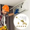 Valve Removal Tool Core Extractor Set HVAC Valve Remover Installer Tool For Refrigeration Service Air Conditioning Repair