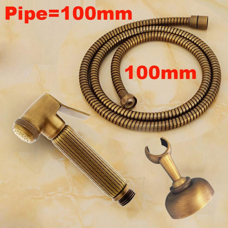 

Hotaan Free Handheld Toilet bicet sprayer set Kit Kit Hand Bidet Mixer из нержавеющей стали для ванной комнаты с распылителем для душа