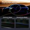 Automotive decoration light strip, colorful acrylic front windshield soundproofing strip, ambience light, no wiring, App control