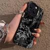Dark Gothic Cybersigilism Phone Case for iPhone 17,16,15,14,13,12,11,Pro,X,Xs,Max,Plus Shockproof Cover