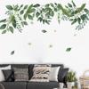 Decal Wall sticker Kitchen Living room Mural DIY Decoration Green Moisture-proof PVC Plant Removable Vinyl Art