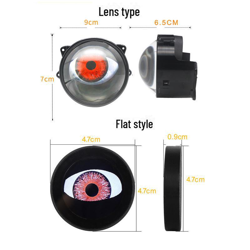 Multi-Mode LED Car Headlight with 1.5W Demon Eye Lens